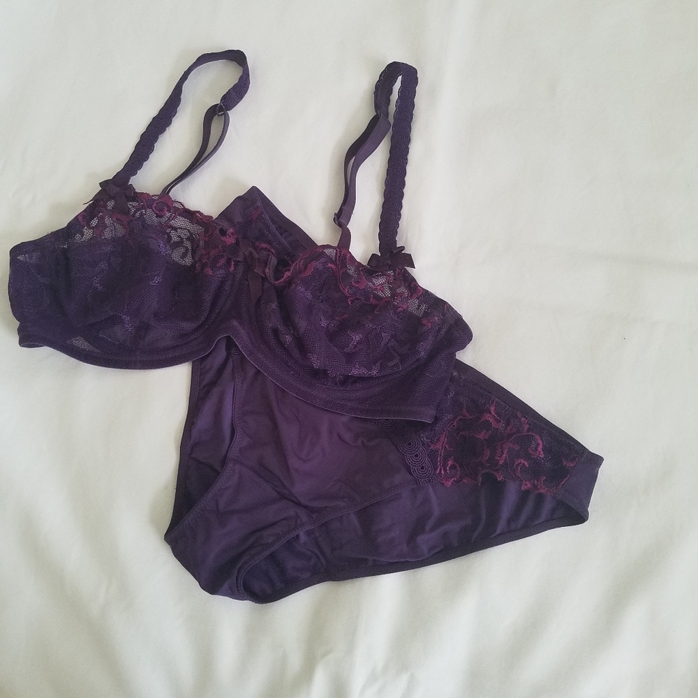 Felina Helena Bra & Panty (34C/S)